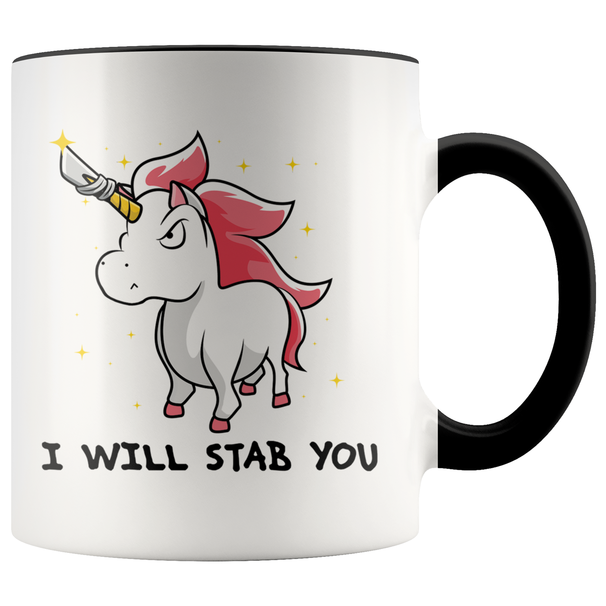 Accent Mug - Unicorn Will Stab You