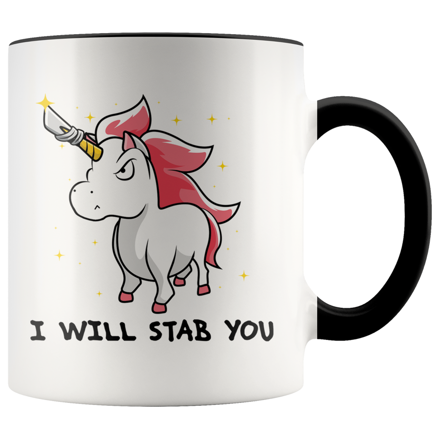 Accent Mug - Unicorn Will Stab You