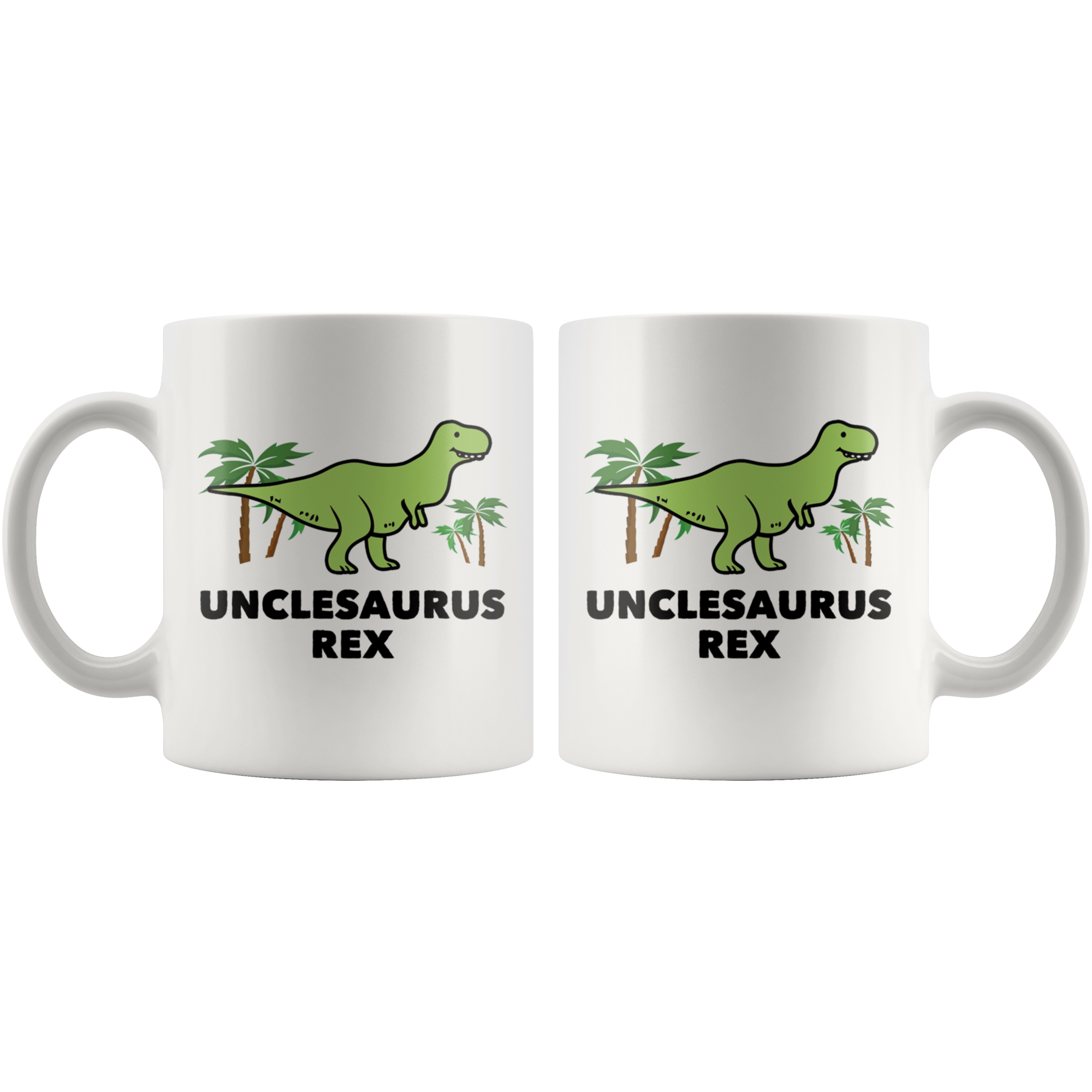 White 11oz Mug - Unclesaurus Rex