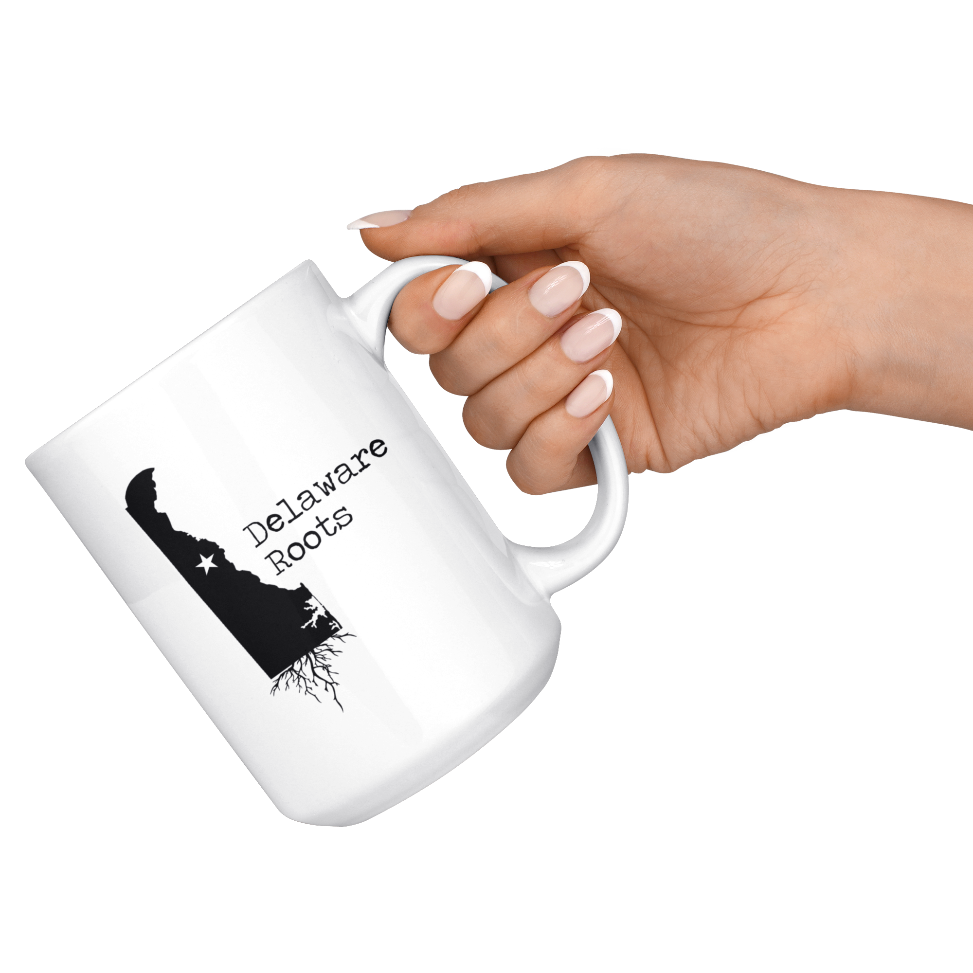 White Mugs - Delaware Roots