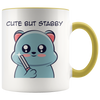 Accent Mug - Cute But Stabby