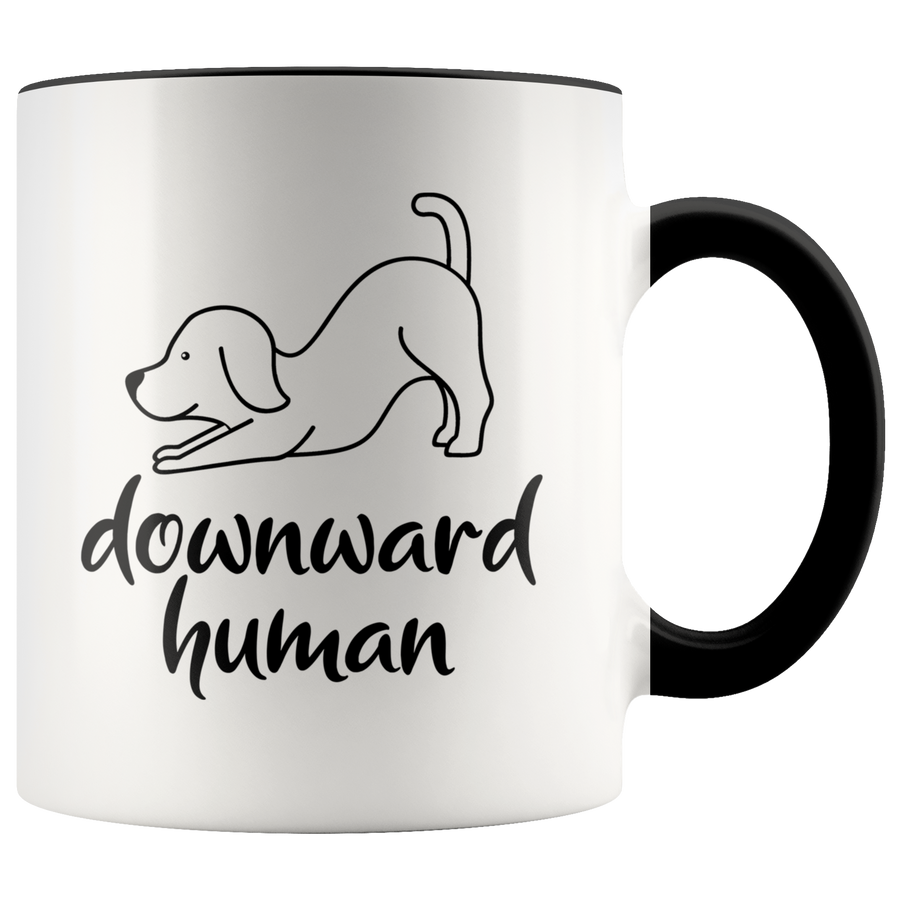 Accent Mug - Downward Human