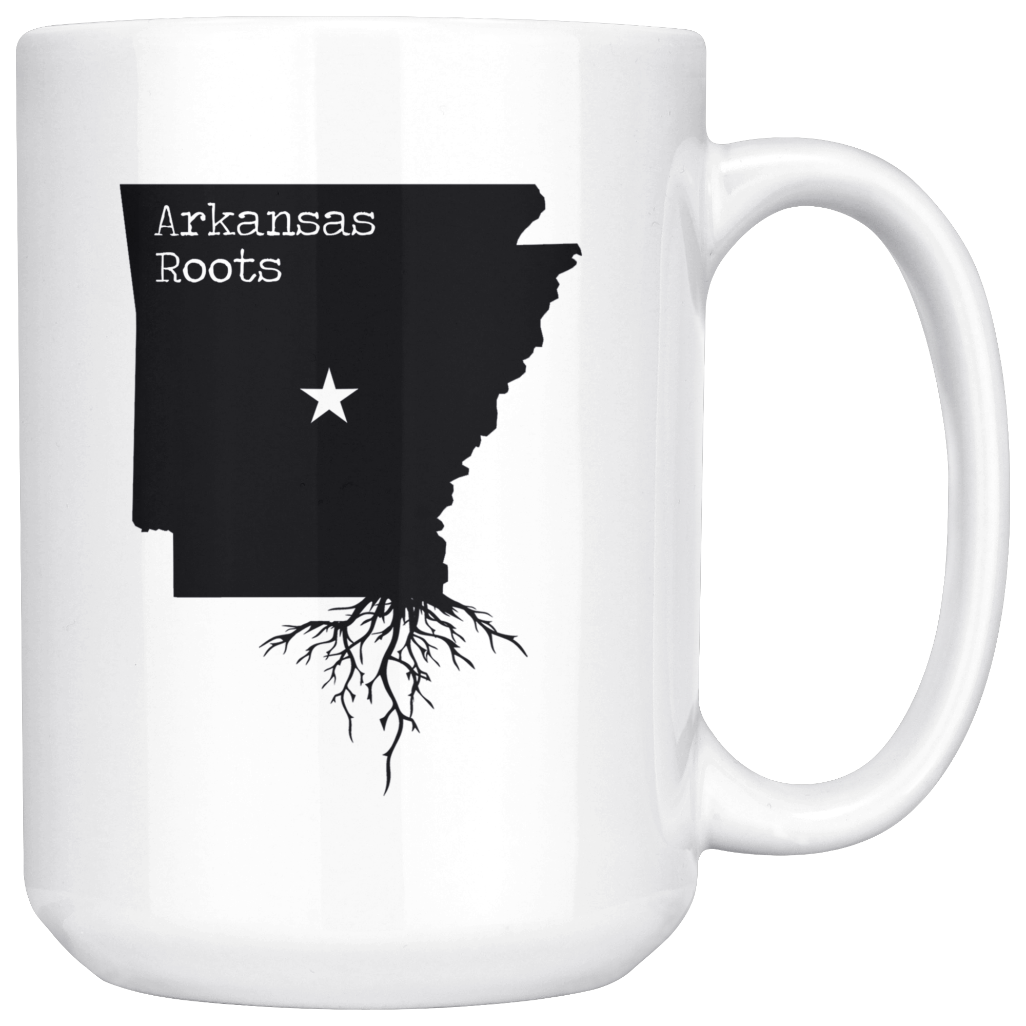 White Mugs - Arkansas Roots