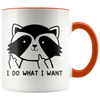 Accent Mug - Raccoon Do What I Want