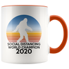 Accent Mug - Bigfoot Social Distance World Champion