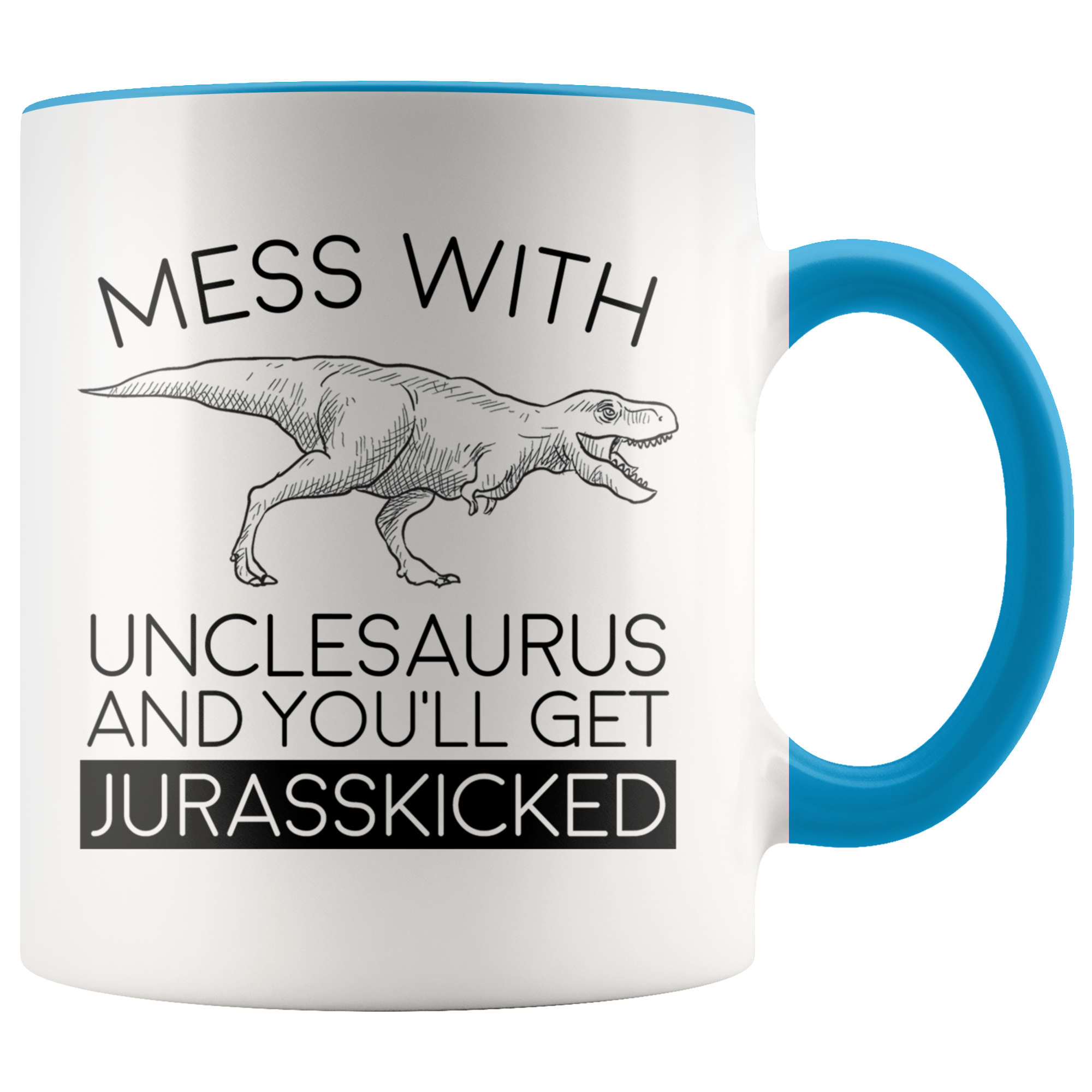Accent Mug - Unclesaurus Jurasskicked
