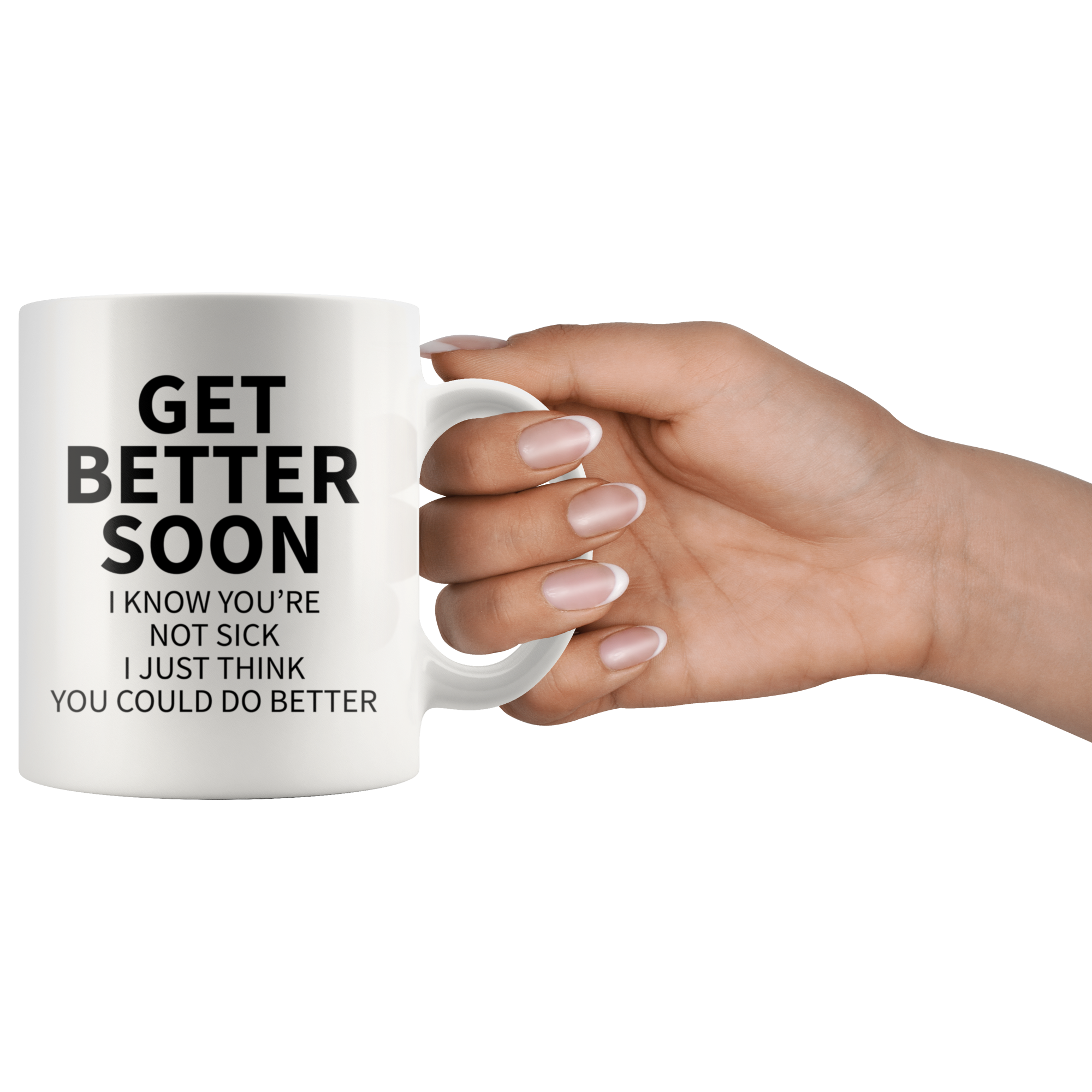 White Mugs - Get Better Soon