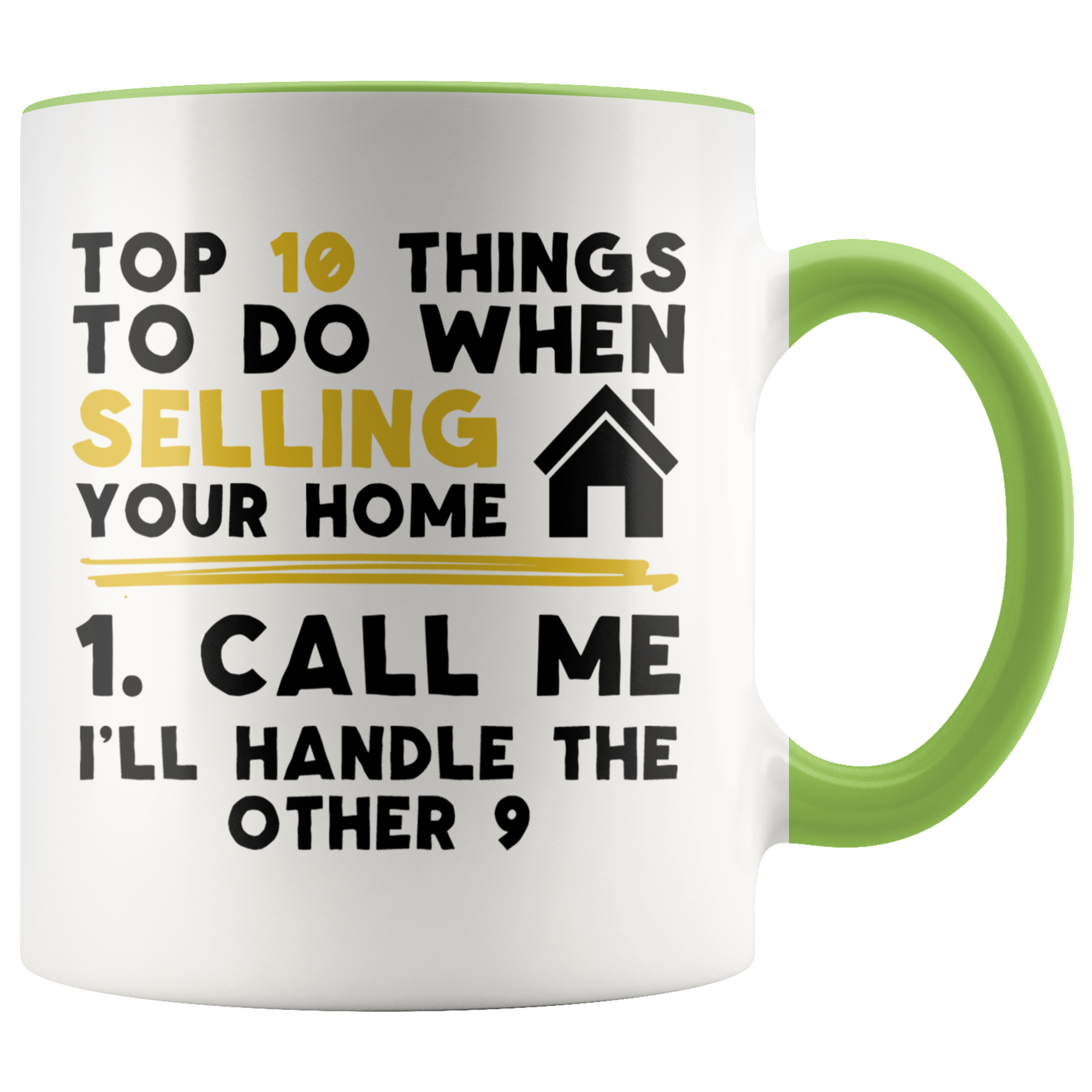 Accent Mug - Realtor Top Ten