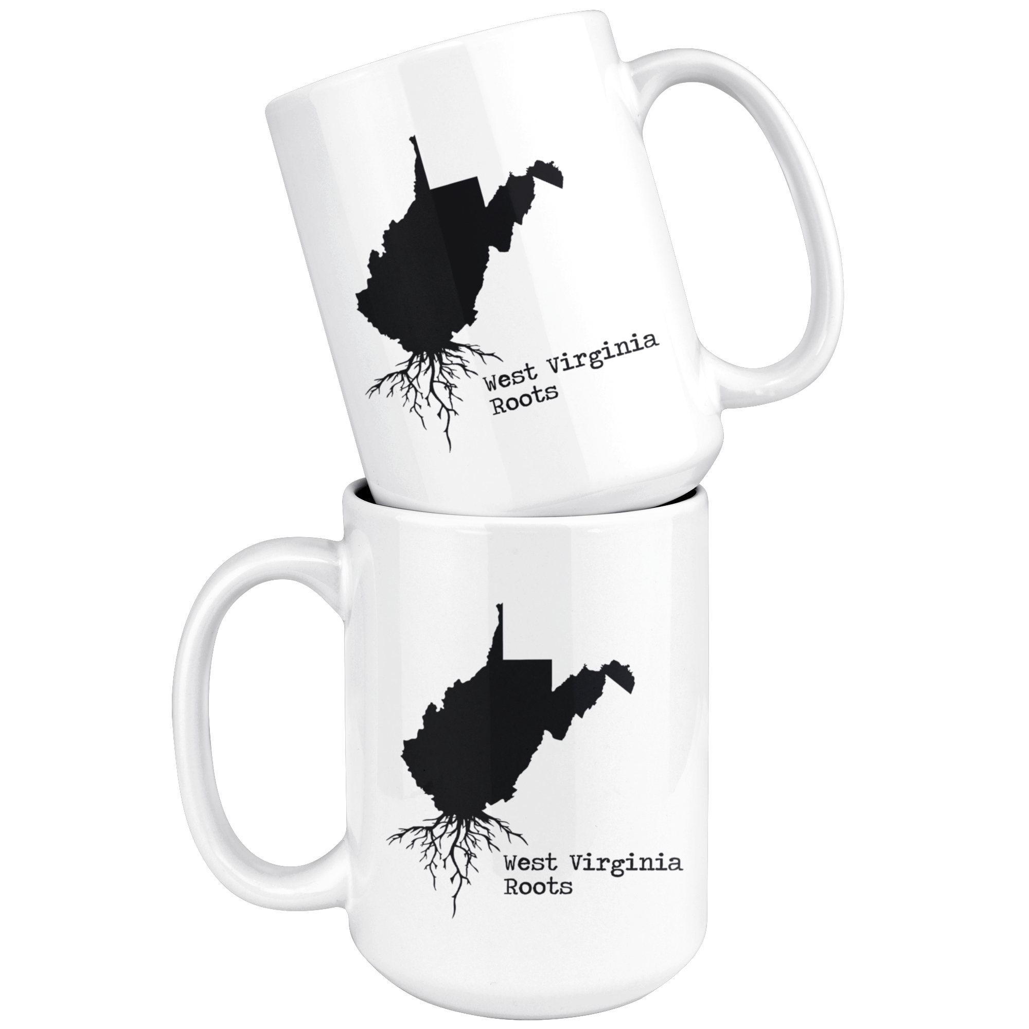 White Mugs - West Virginia Roots