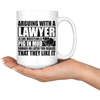 White Mugs - Lawyer Pig In Mud