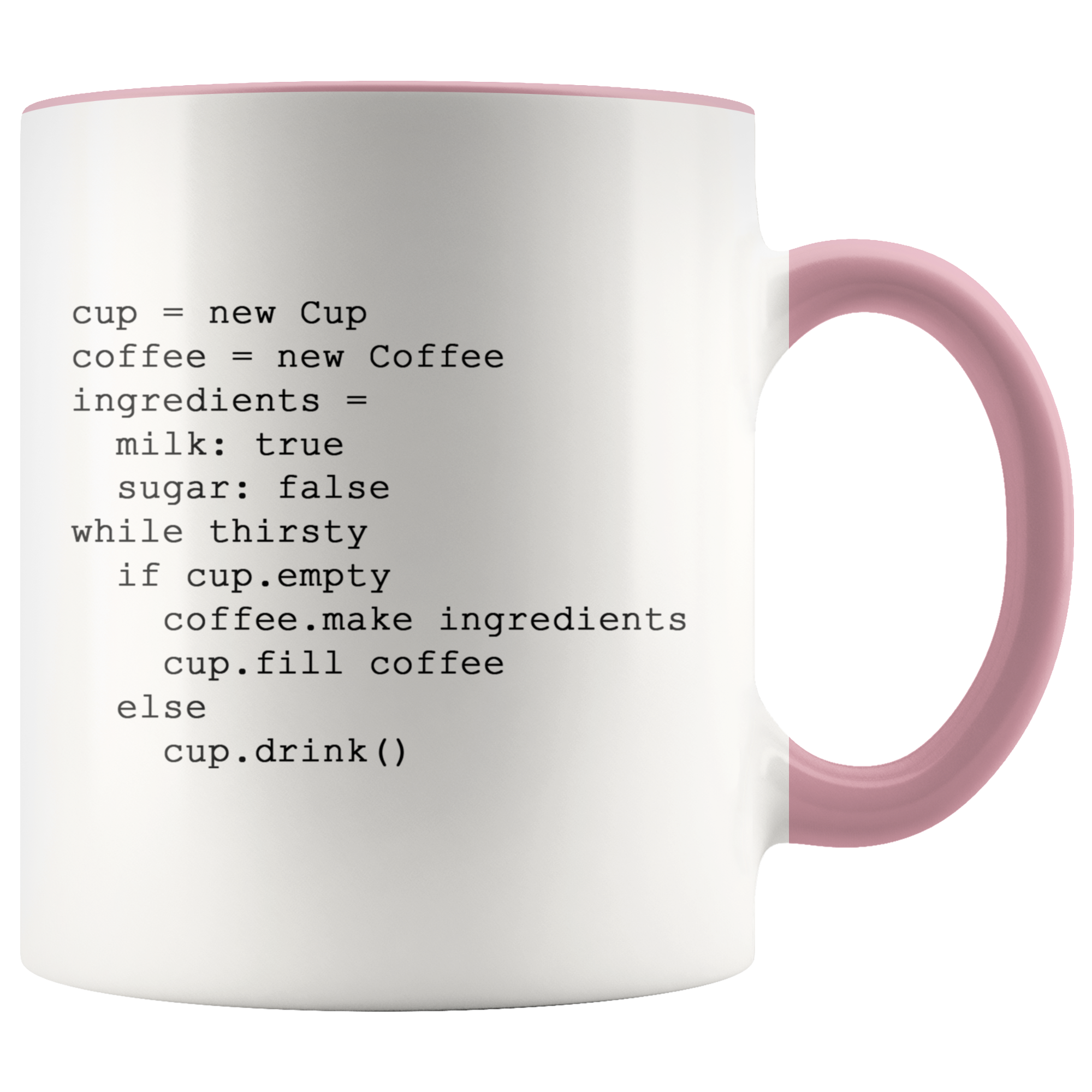 Accent Mug - Computer Coder Coffee New Cup Mug