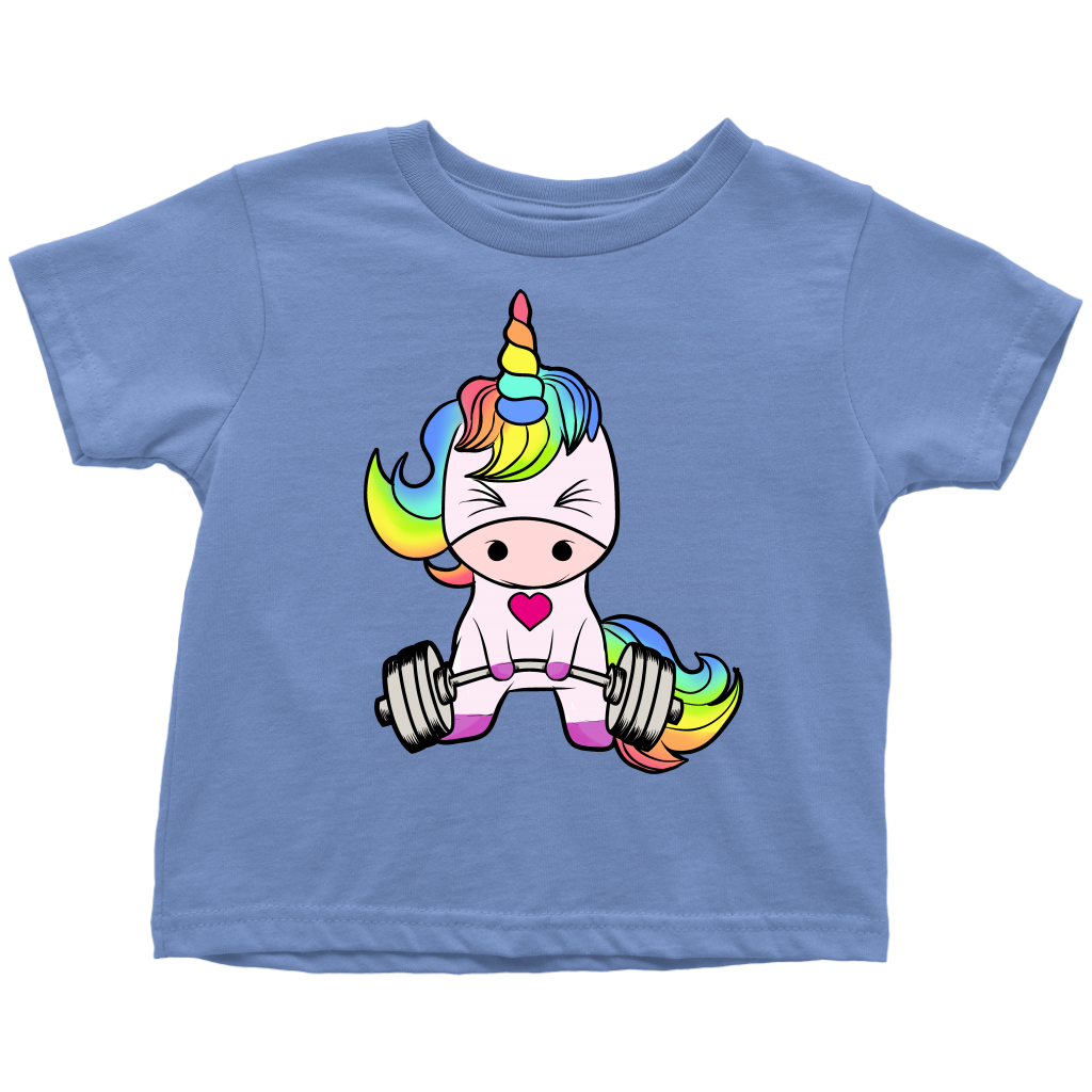 Unicorn Weightlifting Toddler