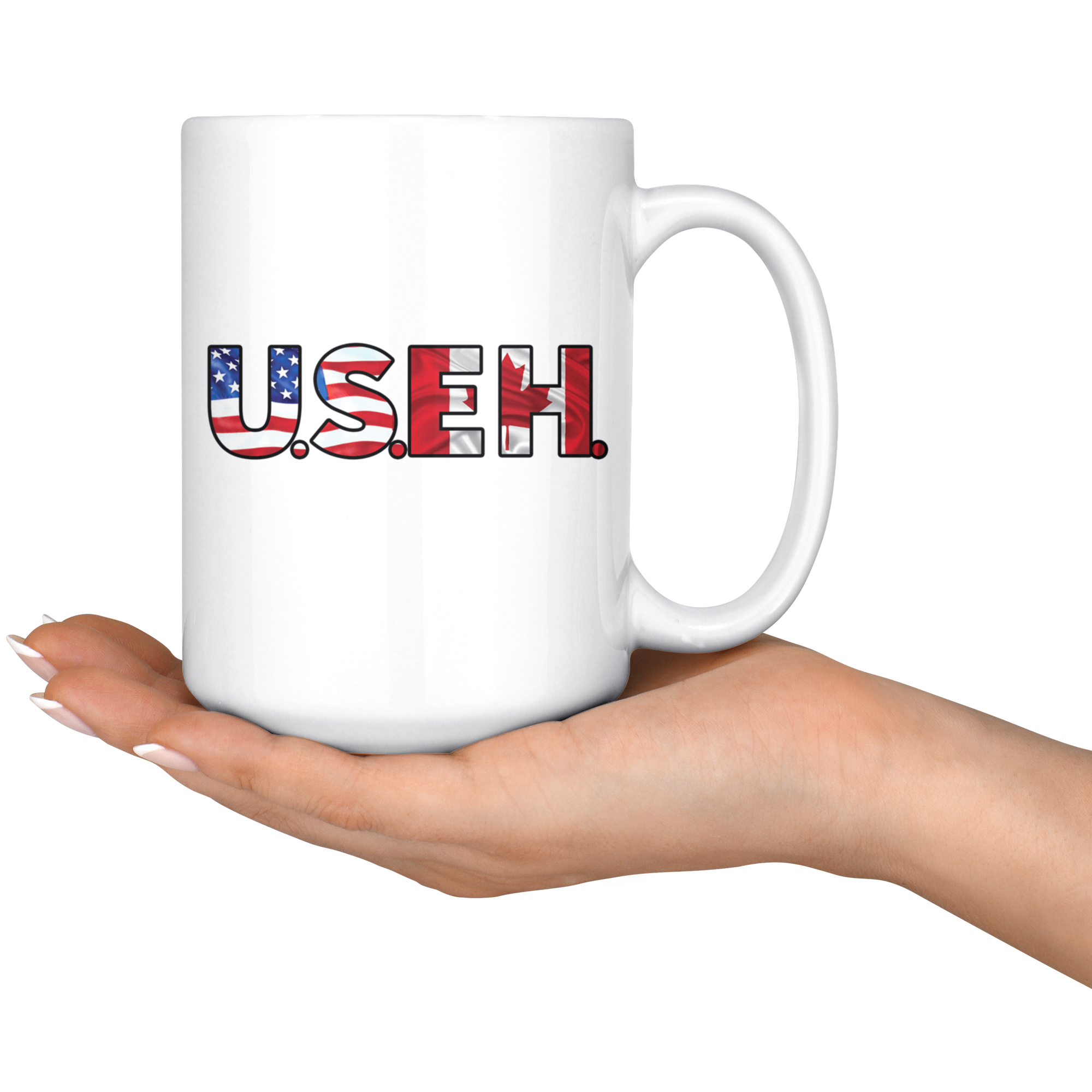 White Mugs - USEH Mug