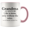 Accent Mug - Grandma Definition