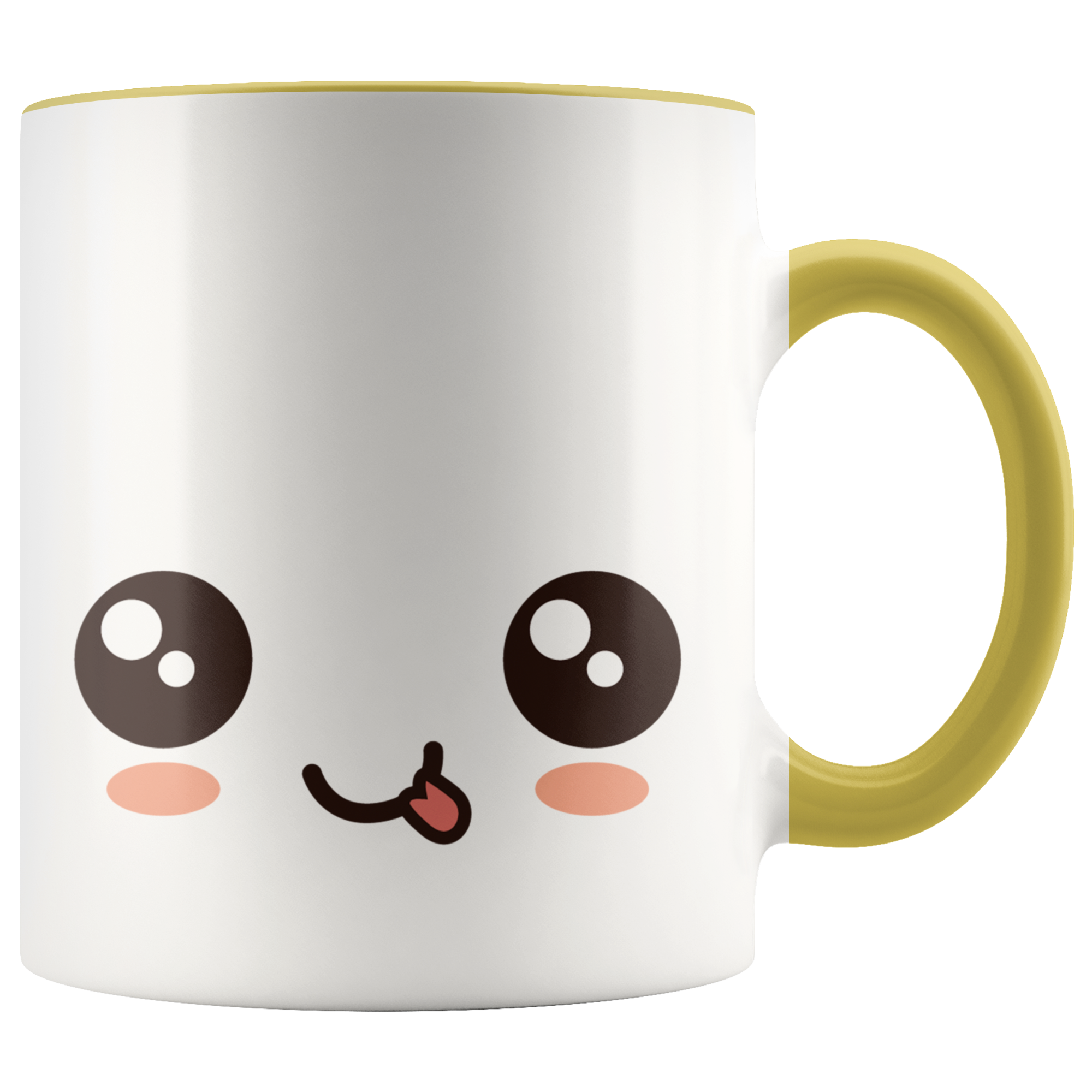 Accent Mug - Kawaii Smiley Face