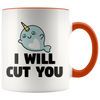 Accent Mug - Narwhal Cut You