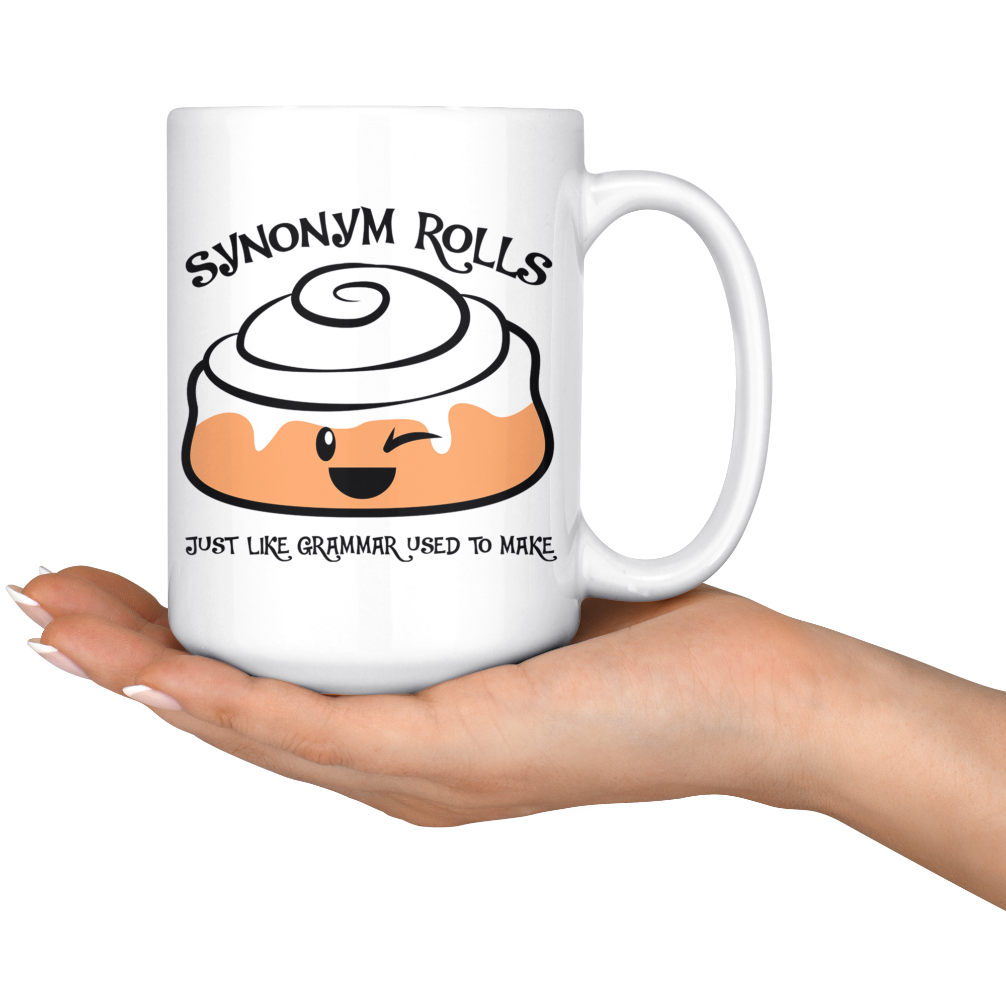 White Mugs - Synonym Rolls