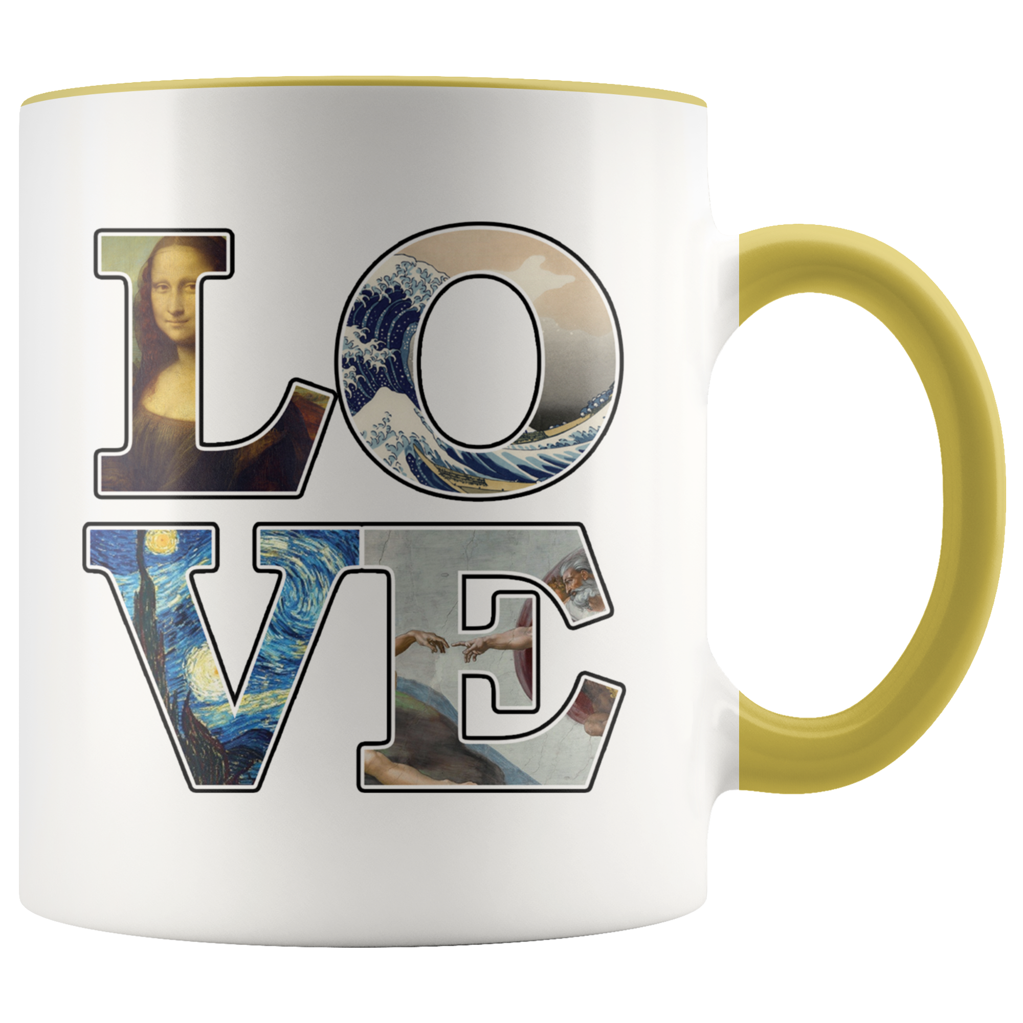 Accent Mug - Love Art Masterpieces