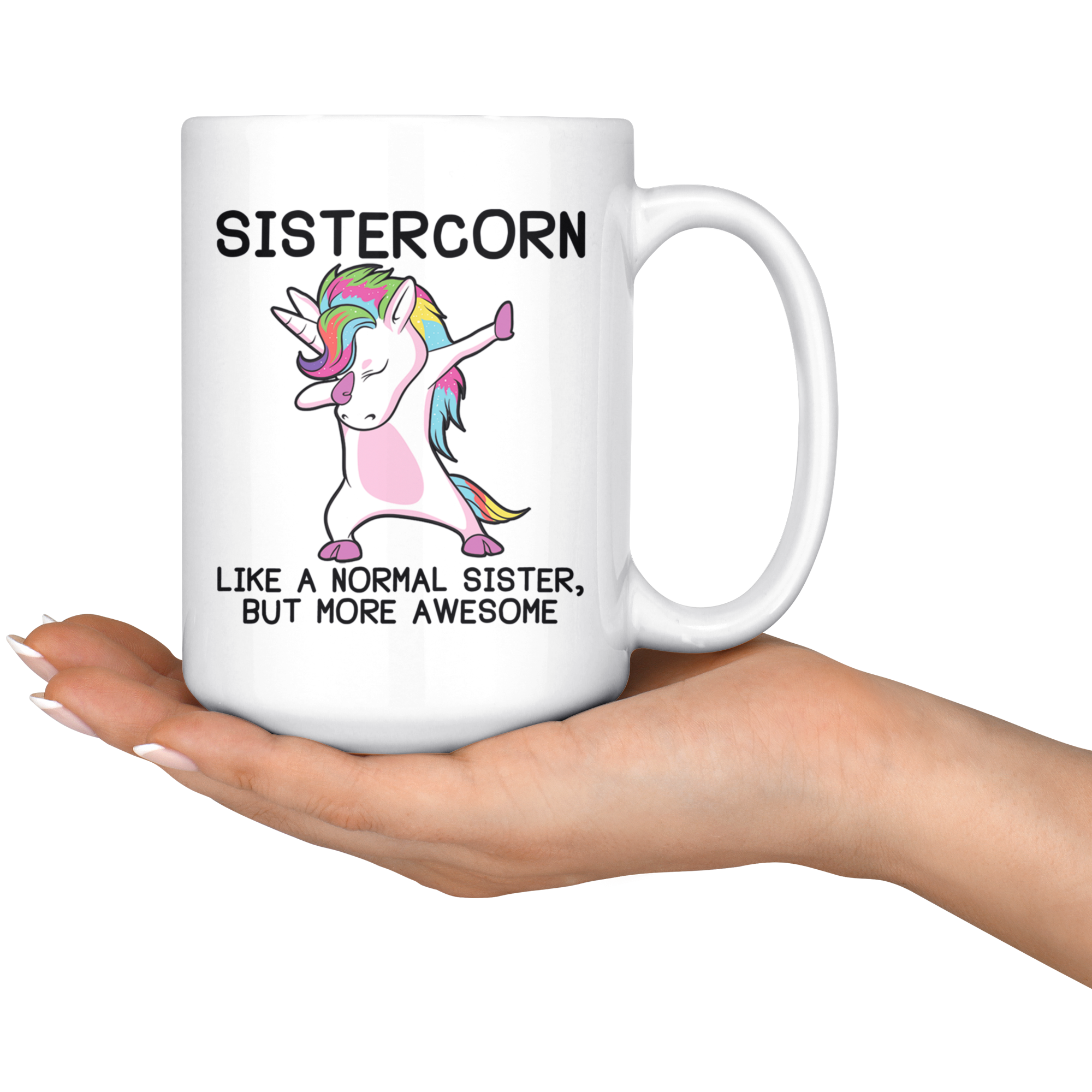 White Mugs - Sistercorn