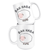 White 15oz Mug - Bah Haba Bar Harbor Maine