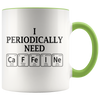 Accent Mug - I Periodically Need Caffeine