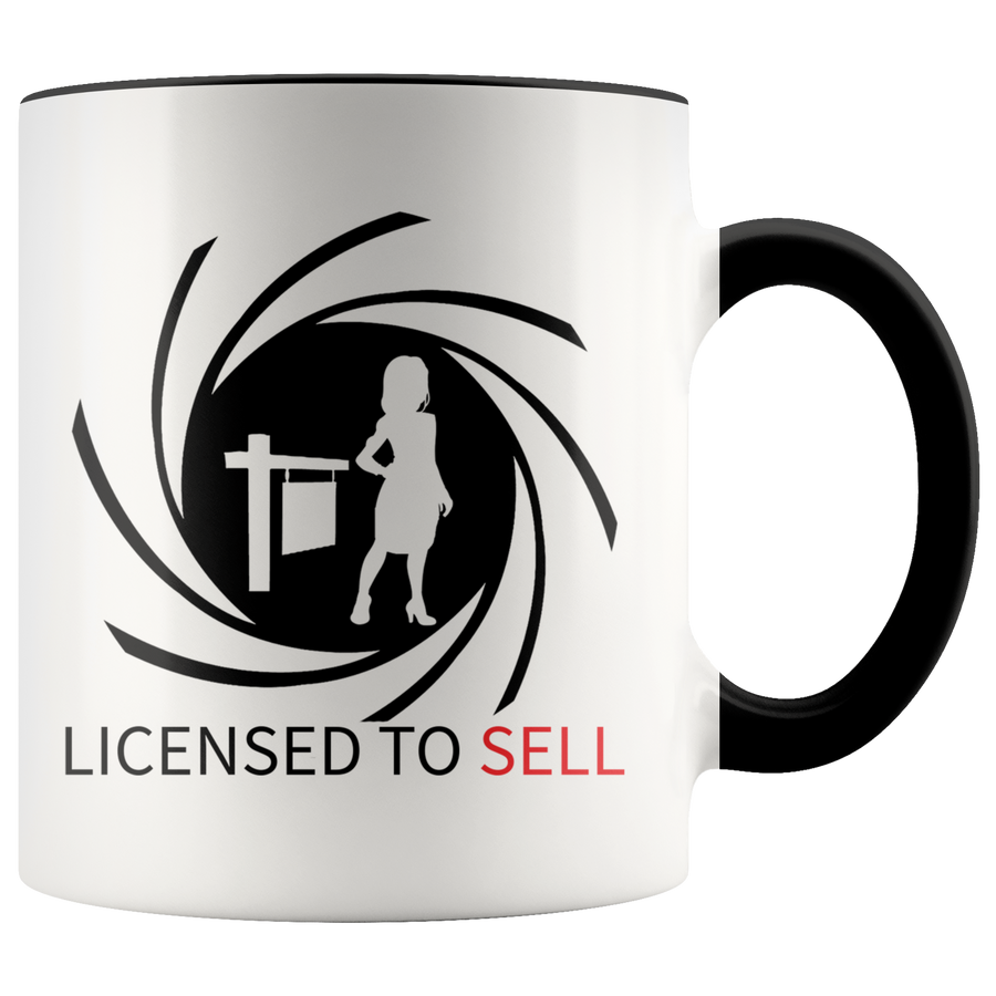 Accent Mug - Realtor Licensed To Sell