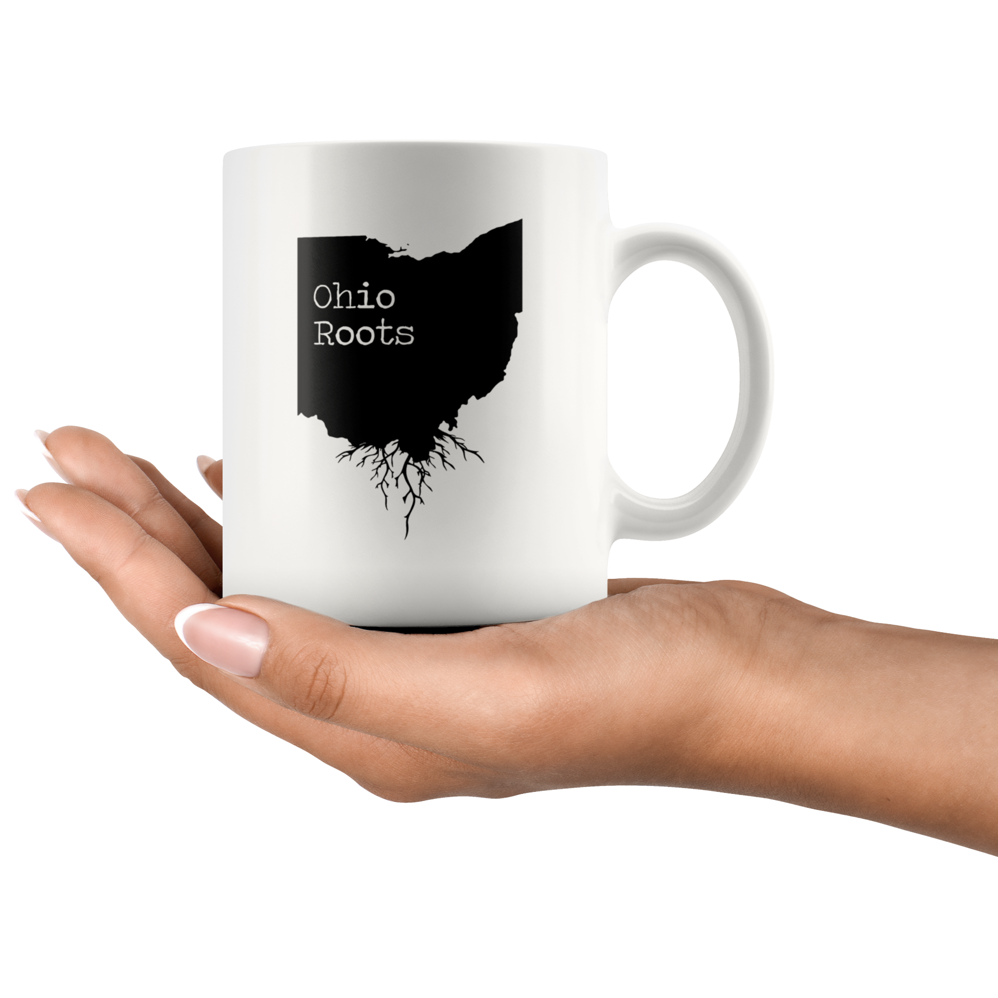 White Mugs - Ohio Roots