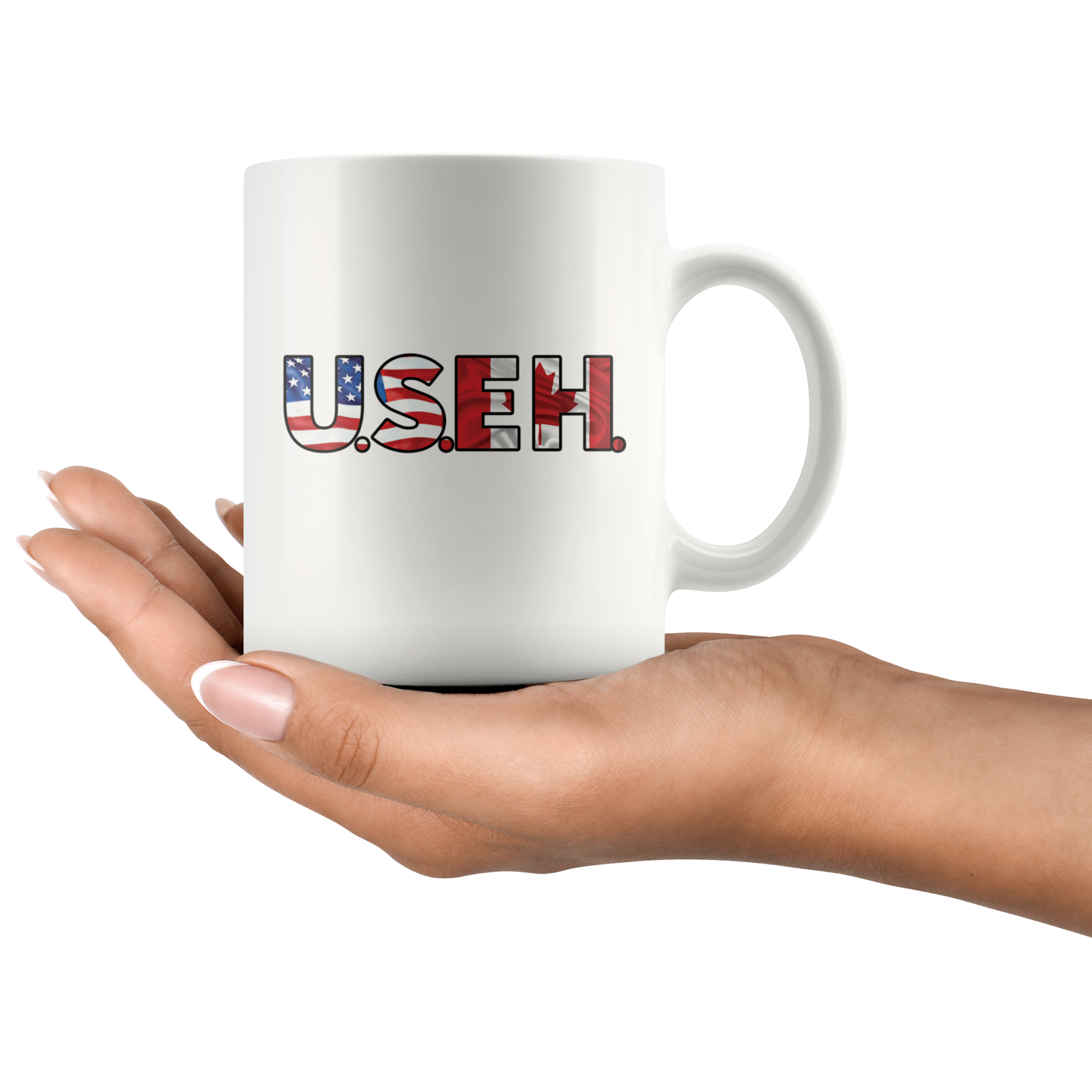 White Mugs - USEH Mug