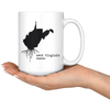 White Mugs - West Virginia Roots