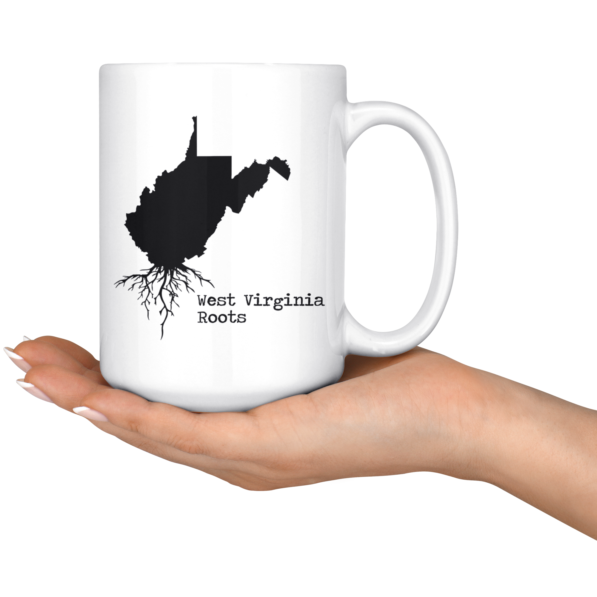 White Mugs - West Virginia Roots