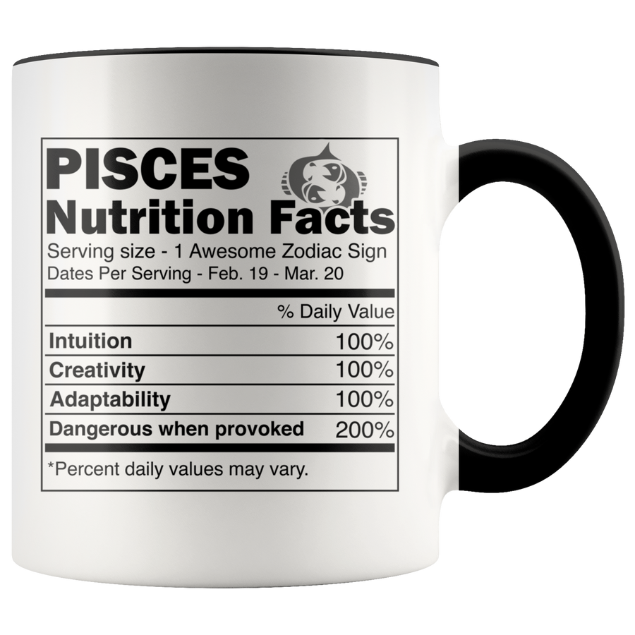 Accent Mug - Pisces Zodiac Nutrition