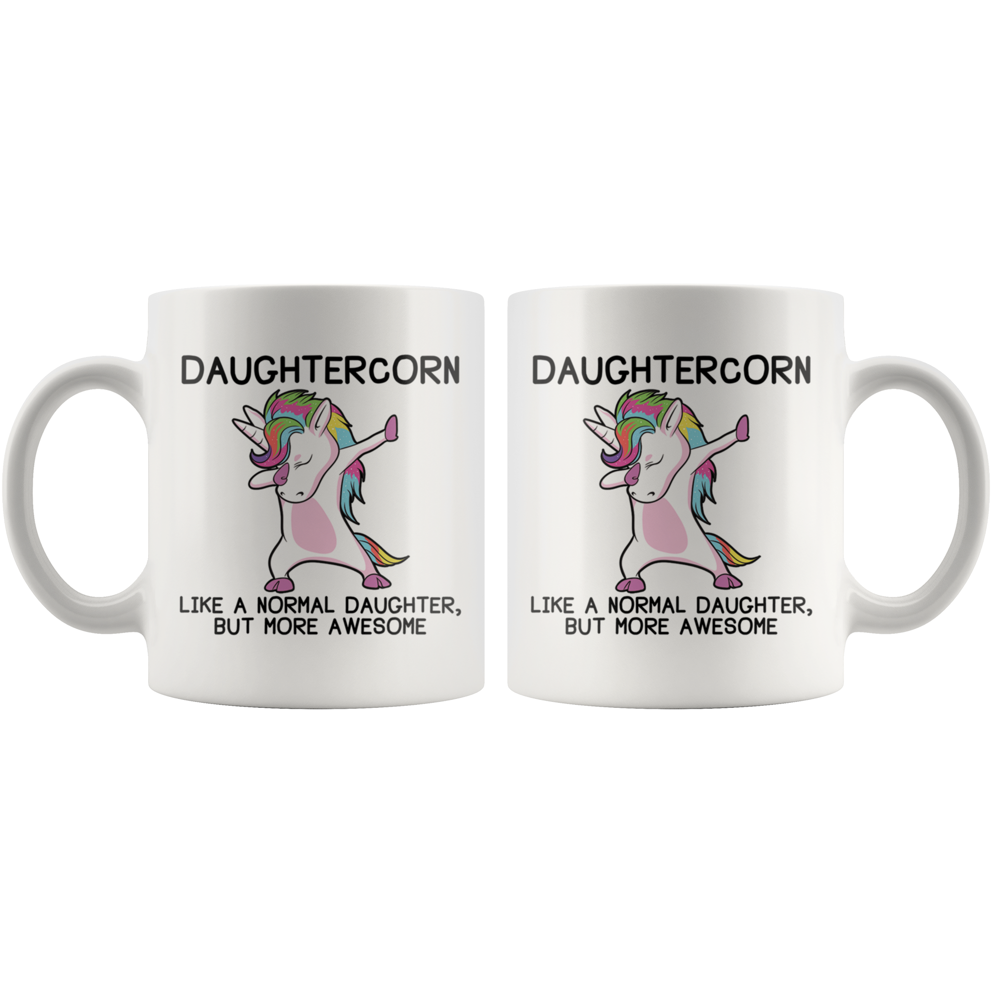 White Mugs - Daughtercorn