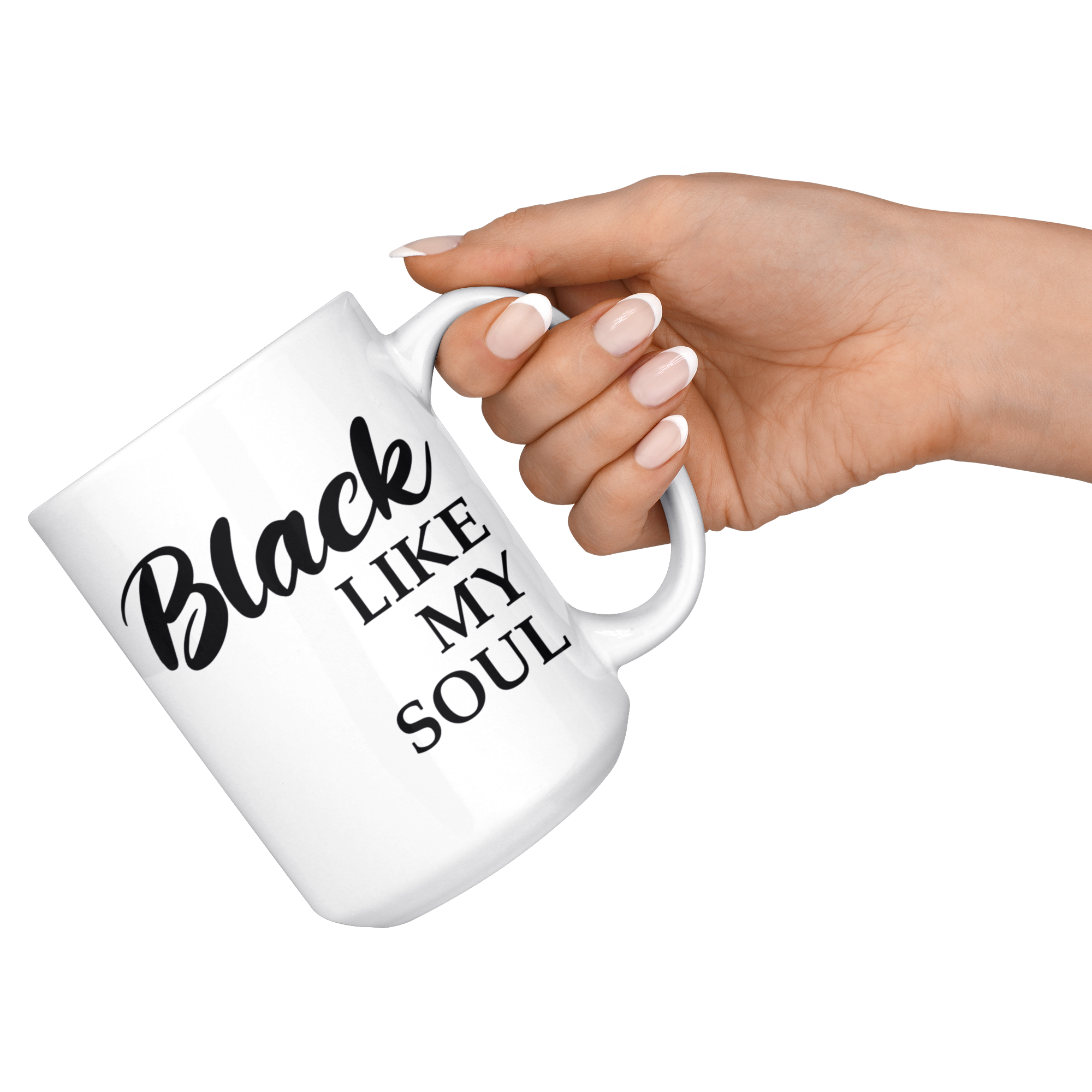 White Mugs - Black Like My Soul