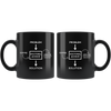 Black 11oz Mug - Doctoral Advisor