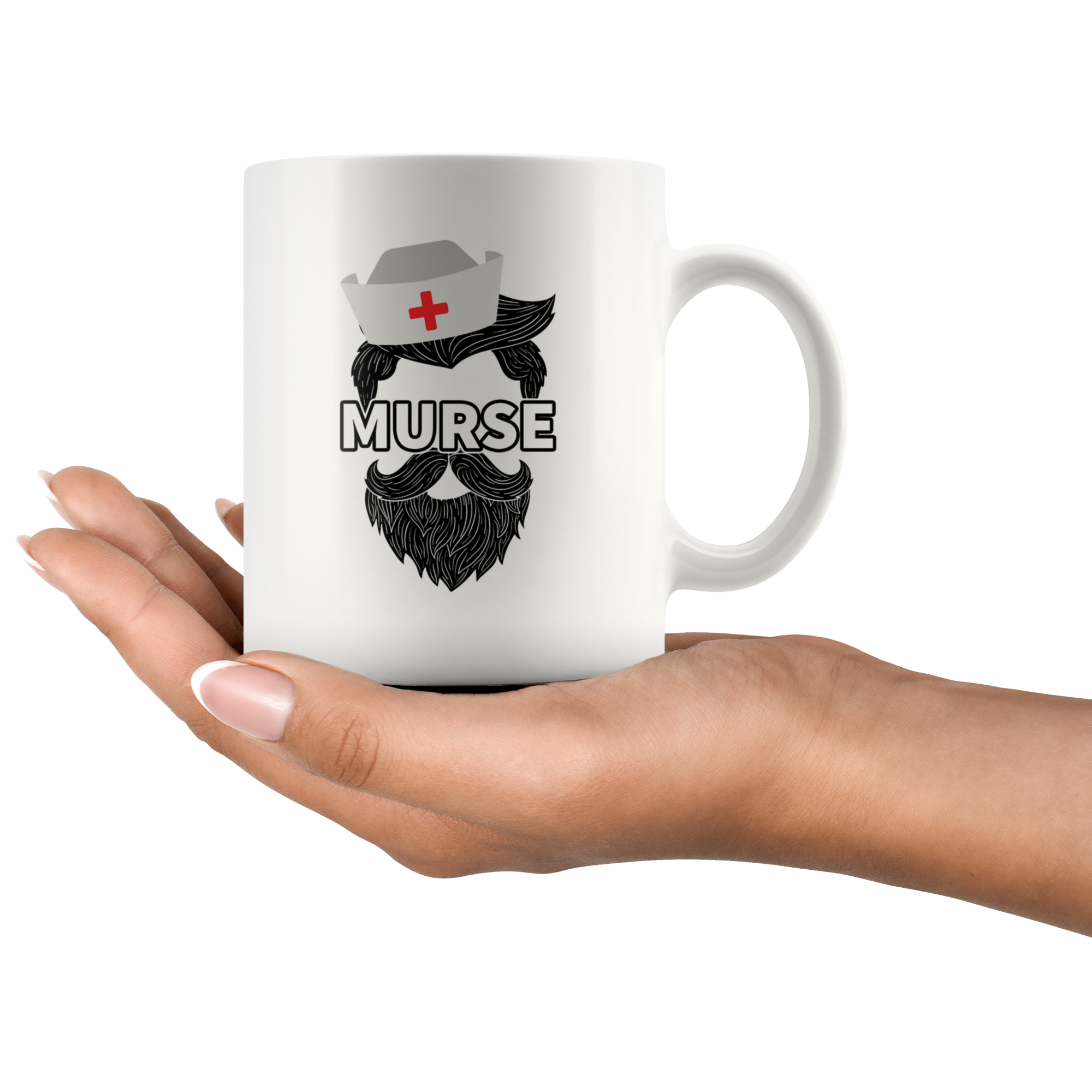 White 11oz Mug - Murse