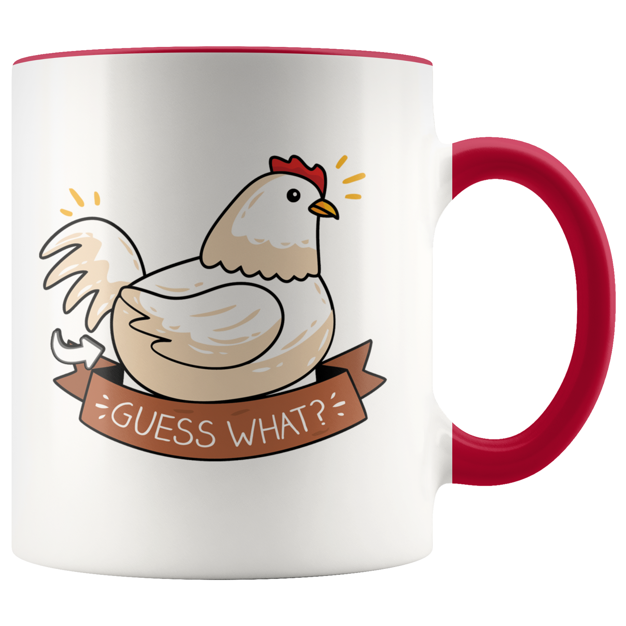 Accent Mug - Chicken Butt Mug