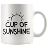 White Mugs - Cup Of Sunshine