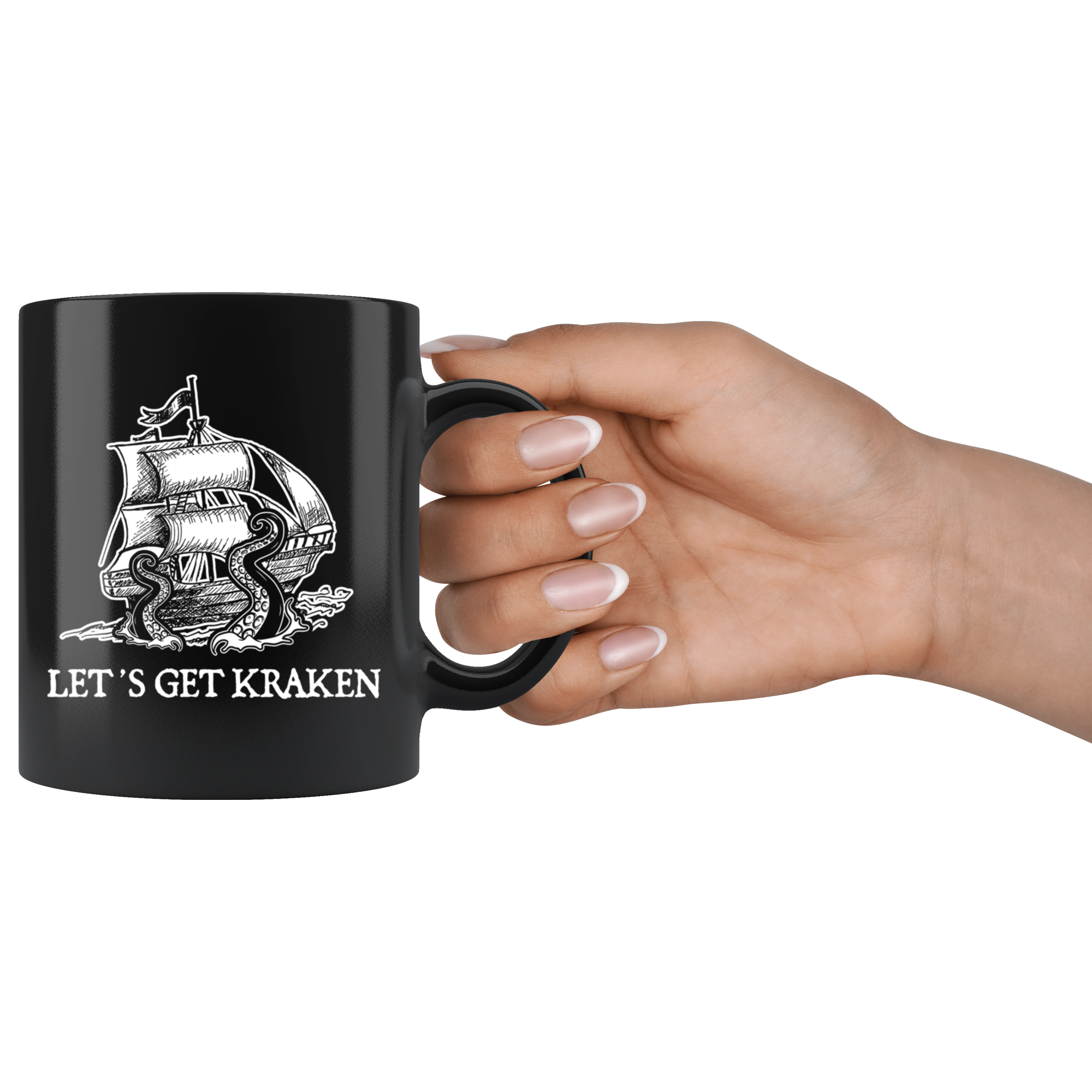 Black Mug - Let's Get Kraken