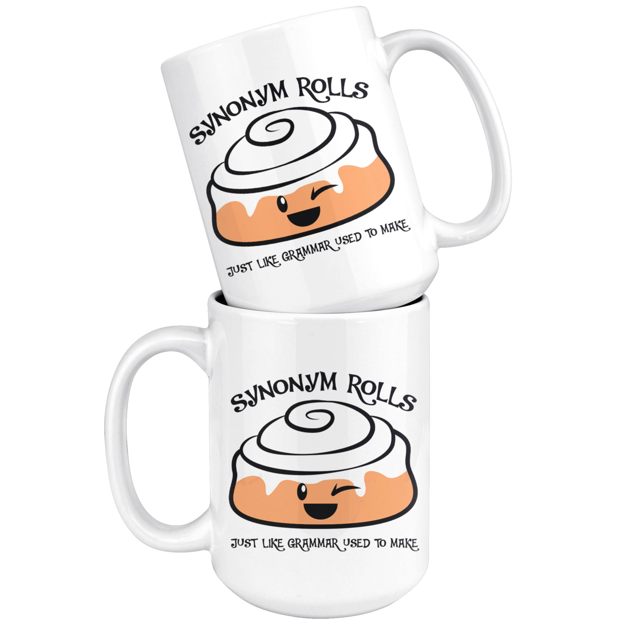 White Mugs - Synonym Rolls