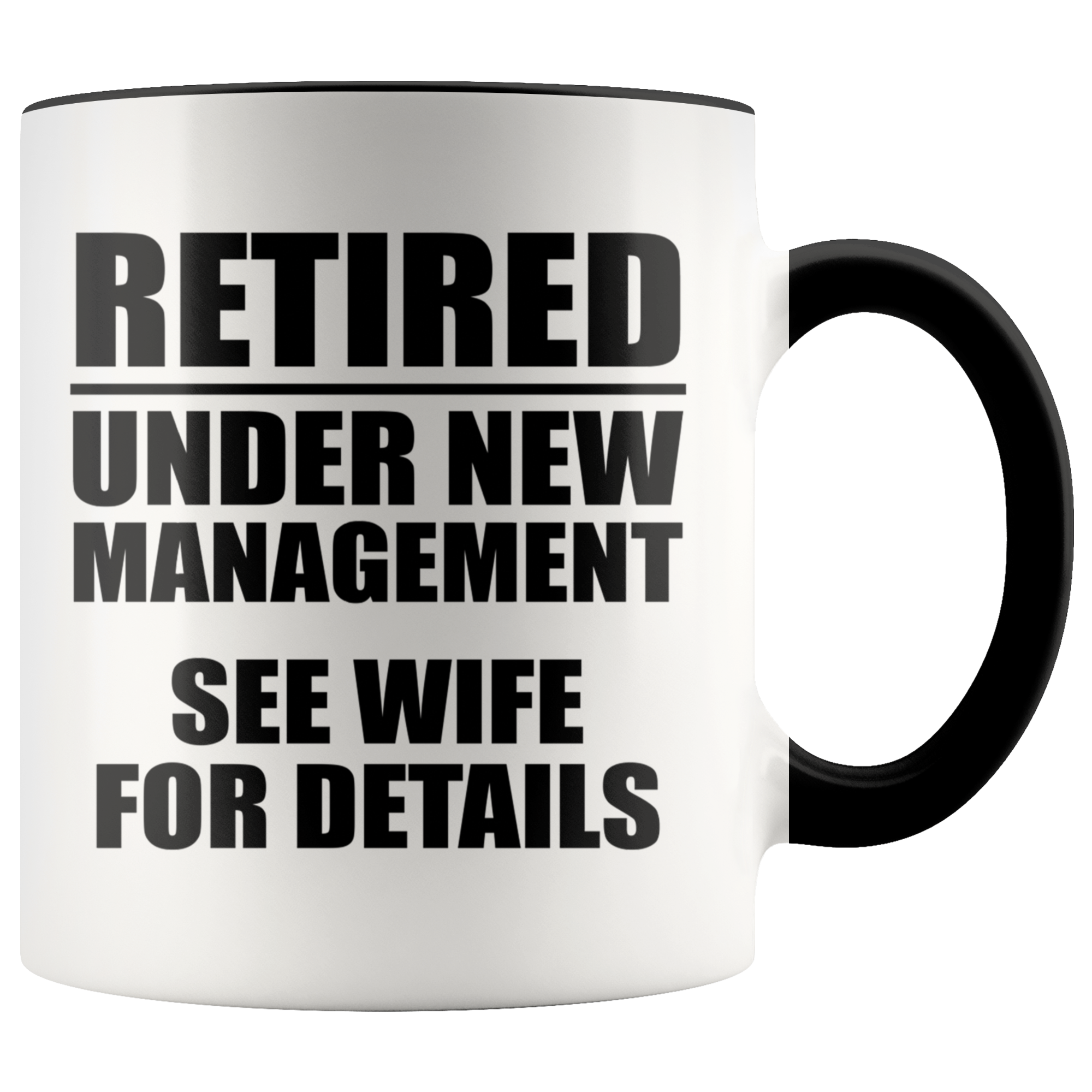 Accent Mug - Retired Under New Management