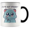 Accent Mug - Cute But Stabby