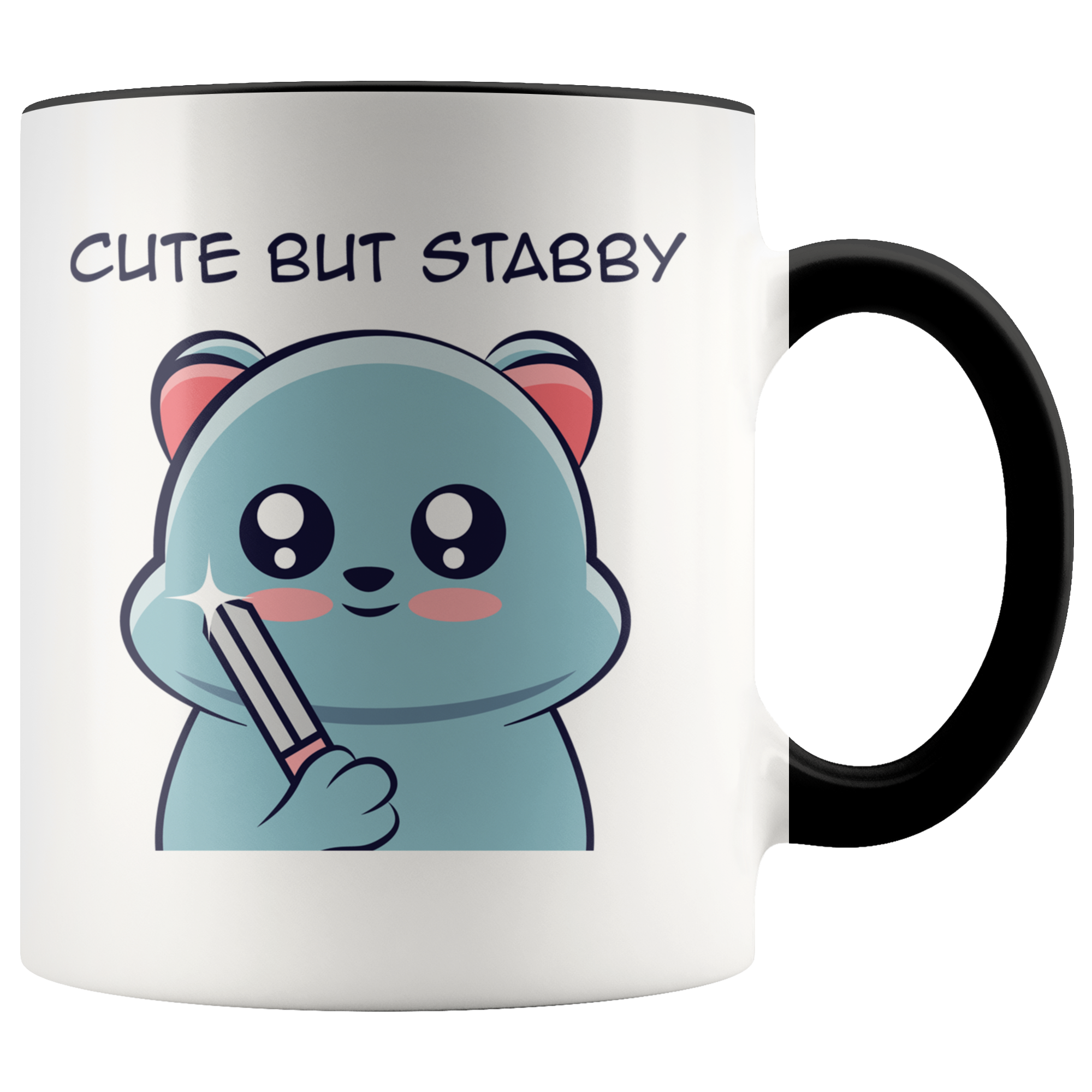 Accent Mug - Cute But Stabby