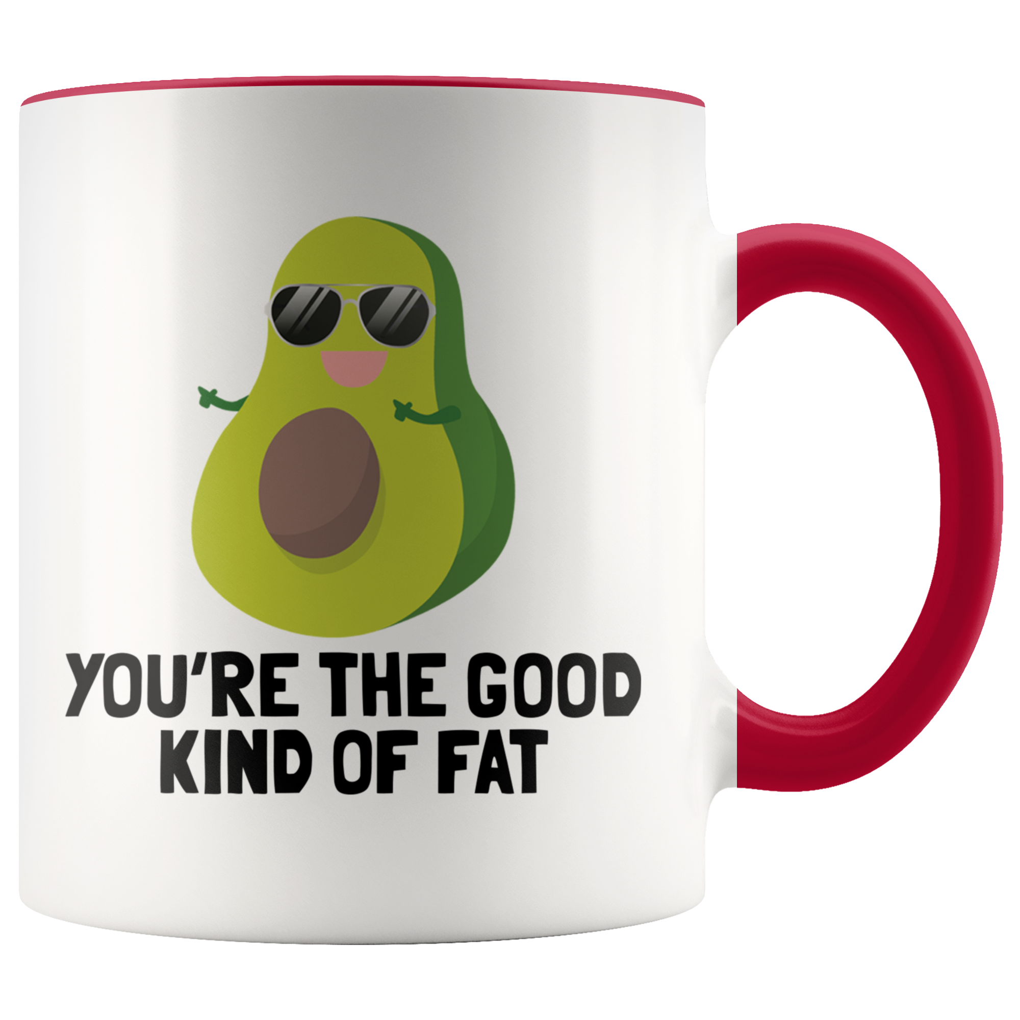 Accent Mug - Avocado Good Kind Of Fat Mug