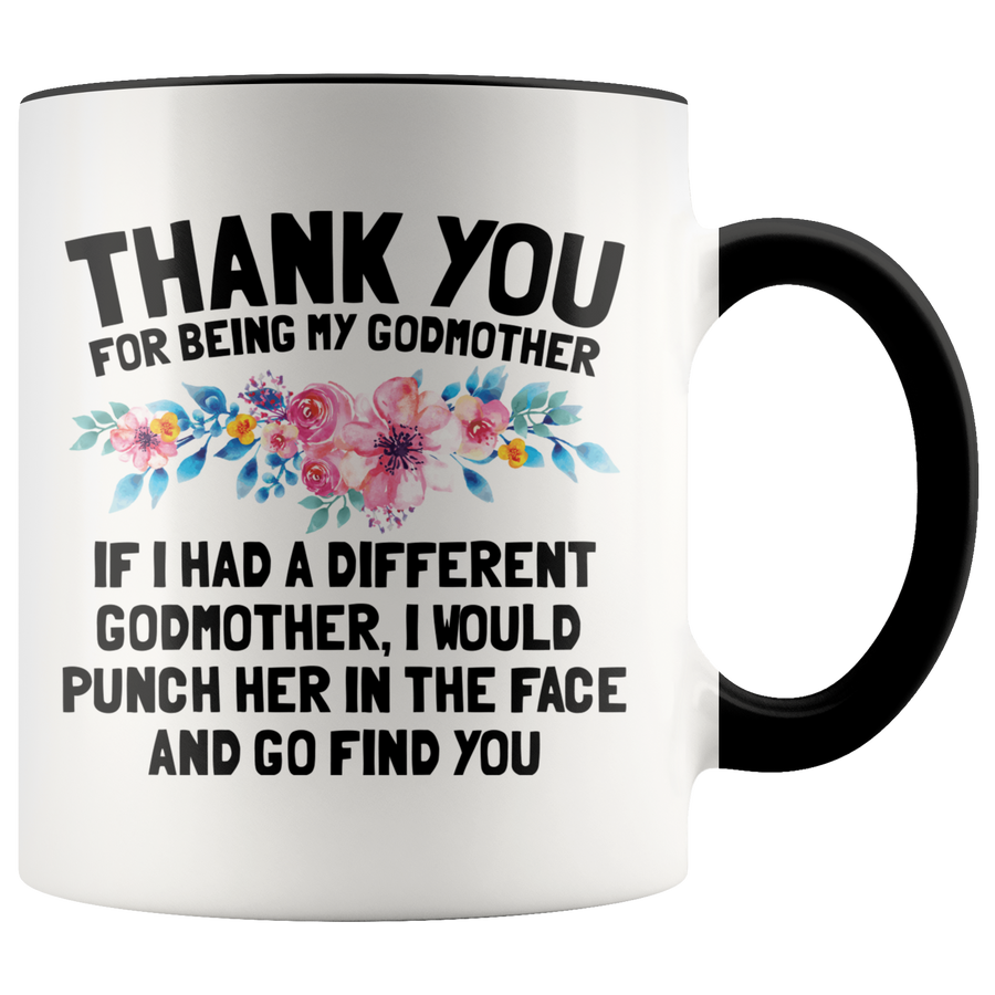 Accent Mug - Thank You Godmother Punch In Face