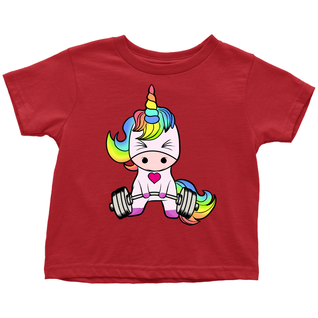 Unicorn Weightlifting Toddler