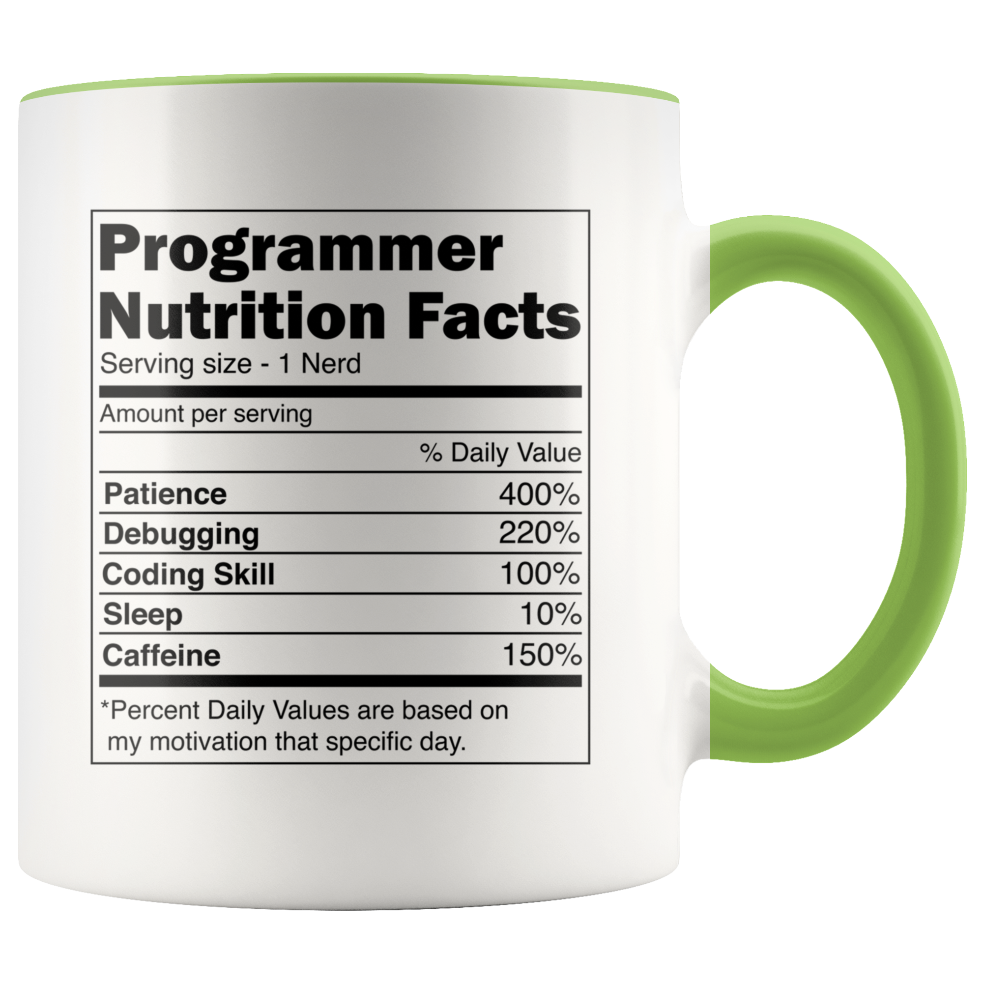 Accent Mug - Programmer Nutrition